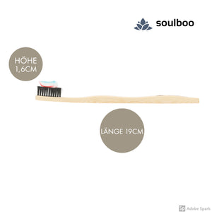 Brosse à dents Soulboo originale en bambou